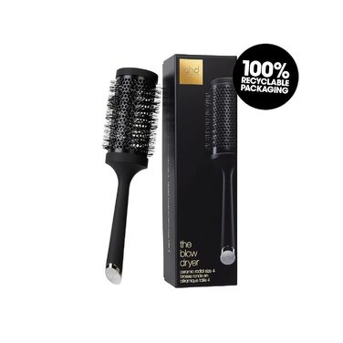 Кругла щітка для волосся ghd Ceramic Radial Brush 55 мм, розмір 4, чорна
