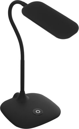 LED настільна лампа EMOS STELLA 6,5W з регулюванням яскравості, 4000K, чорна