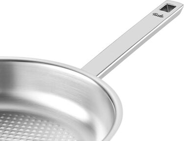 Сковорода Fissler Original-Profi Collection з нержавіючої сталі (Ø 28 см) з ручкою та внутрішньою шкалою, Novogrill, індукційне покриття 28 см