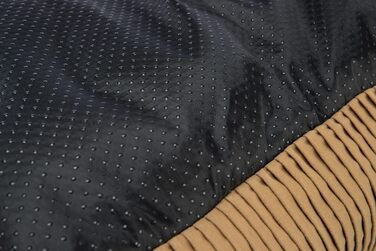 ТРИКСІ Лежанка для собак Марлі 80 x 60 см – кутовий собачий кошик для середніх собак, зручна лежанка з високоякісним бавовняним покриттям Canvas, м'яка та пральна – 37691 (Окре, 60 x 50 см)