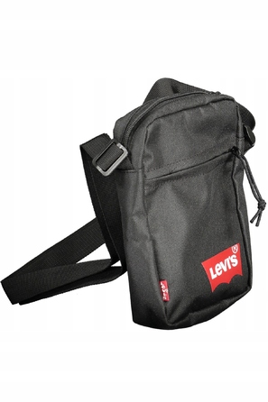 Чоловіча сумка-месенджер Levi's Mini Crossbody Solid Batwing, чорна