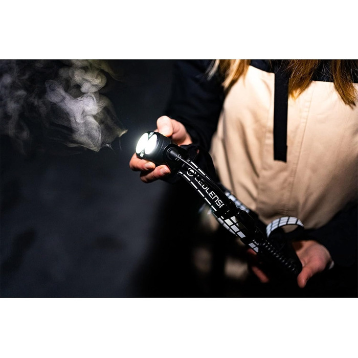 Лобовий ліхтар Ledlenser H19R Signature 4000 лм, LED, акумуляторний, червоне світло, IP67, Bluetooth, 330 м, USB-зарядка, кріплення на шолом, для MTB та outdoor