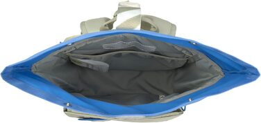 Дитячий рюкзак LÄSSIG з нагрудним ременем, 12 літрів, водонепроникний, Rolltop, зелений/блакитний