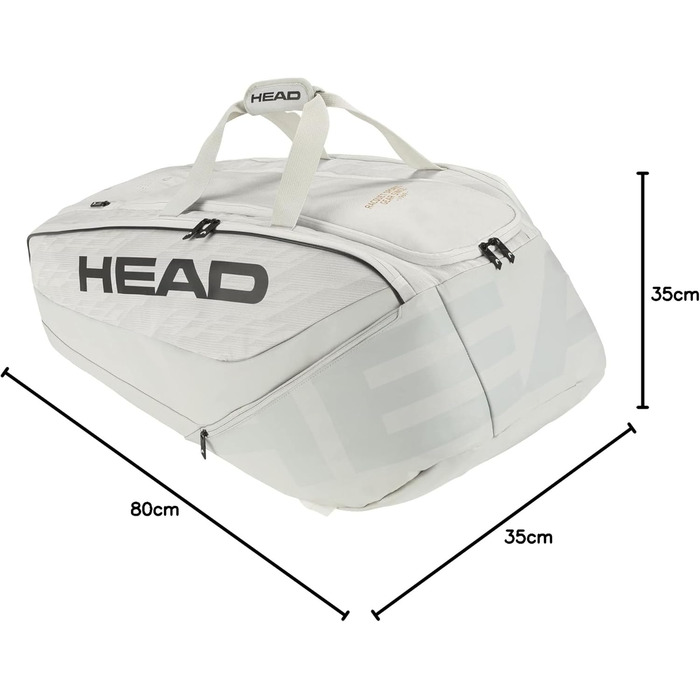 Сумка для тенісу HEAD Pro X XL (біло-чорна)