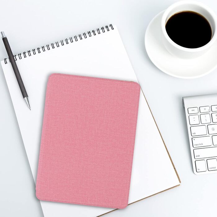 Чохол для Kindle Paperwhite 11th Gen (M2L3EK/M2L4EK) – рожевий, Kunstleder, Auto Sleep/Wake