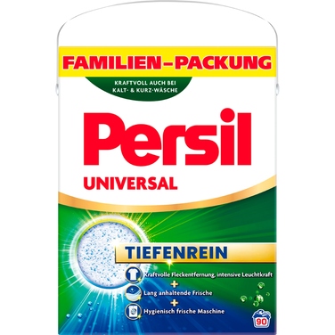 Універсальний пральний порошок Persil для білих тканин, 4,95 кг, КАРТОН