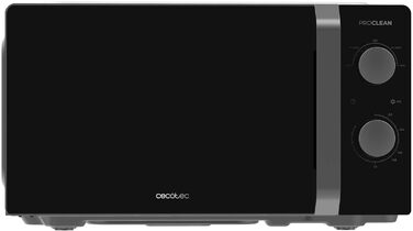 Мікрохвильова піч Cecotec Proclean 2010 Inverter - 19L, 700W, чорна, ручне керування