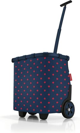 Тролей Reisenthel CarryCruiser Mixed Red Dots – Зручний та міцний, з водонепроникним матеріалом