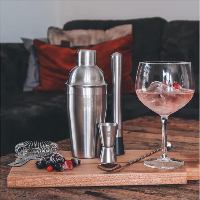 BarVin Ложка для коктейлів та барів (нержавіюча сталь)