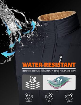 Чоловіча жилетка MAGCOMSEN з підкладкою, зимова, без рукавів, тепла флісова жилетка, для відпочинку, термо, перехідна жилетка з багатою кишенями, 3XL, темно-сіра