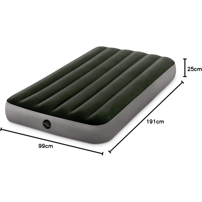 Надувний матрац Intex Twin DURA-Beam Prestige Downy AIRBED California King