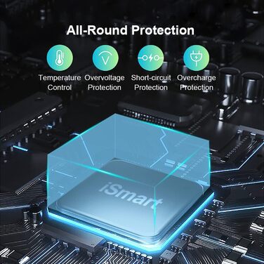 USB зарядний пристрій 20 портів, портативна станція швидкої зарядки для iPhone, iPad, Samsung, Google, Xiaomi, Huawei та інших пристроїв