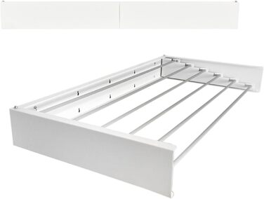 Сушарка для білизни FoxyDry HIDE настінна, розкладна, 71x35x13 см, білий (Limited Edition)