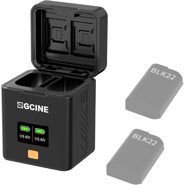 Чохол-зарядка для камери ZGCINE з акумулятором FX NP-W126S (PS-BLK22)