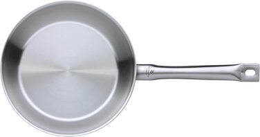 Сковорода WMF Gourmet Plus Edelstahl 24 см, індукція, нержавіюча сталь, матова, для всіх плит, духовки до 250°C