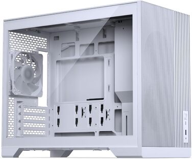 Корпус ПК Phanteks XT M3 Mini-Tower White – компактний Micro-ATX з темперованим склом, підтримкою радіатора 360 мм та відеокарти 430 мм, 3 RGB вентилятори