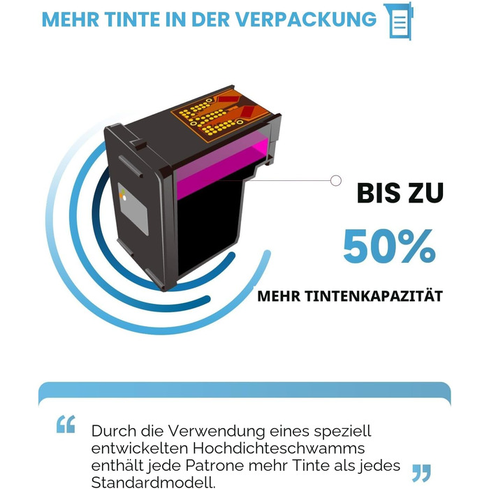 Картриджі для принтера HP 305 XL чорний (комплект 2 шт), сумісні з HP DeskJet 2700, 2710e, 2720e, 2800e, 2810e, 2820e, 4100, 4120, Envy 6000, 6020e, ресурс 750+ сторінок