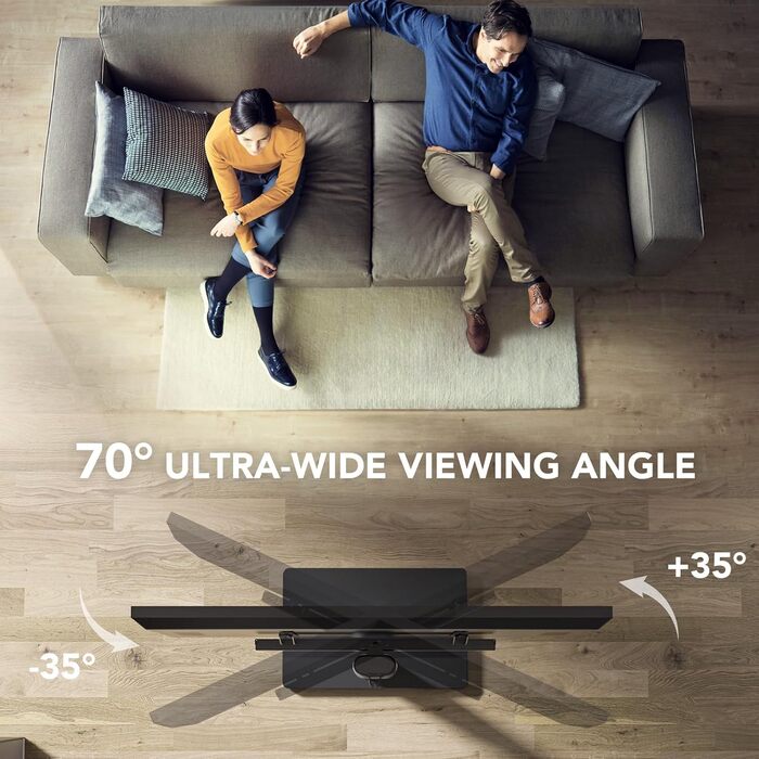 Adjustable Swivel TV Floor Stand for 27-65 inch Flat & Curved TVs - Universal White TV Stand (Supports up to 35kg)