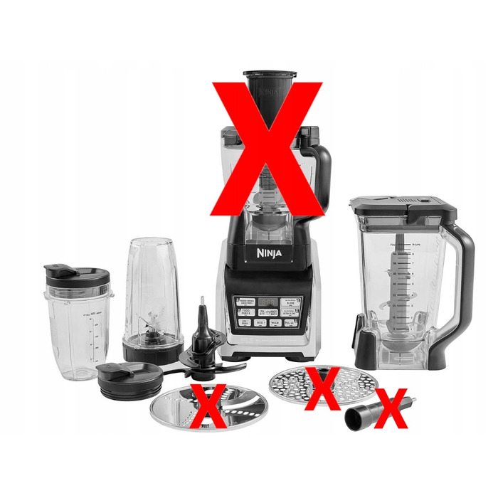 Стаціонарний блендер Ninja BL682EU2, 1500 Вт, чорний
