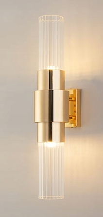 Настінний світильник (бра) Iluminar, золотий, G9, 12 Вт