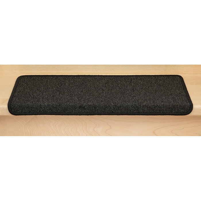 Ступінчасті килимки Metzker Monza прямокутної форми - різні комплекти та кольори - антрацит, 19 штук