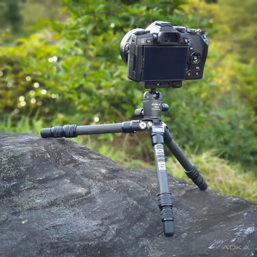 Карбоновий настільний штатив AOKA CMP163C з кулястою головкою KB20