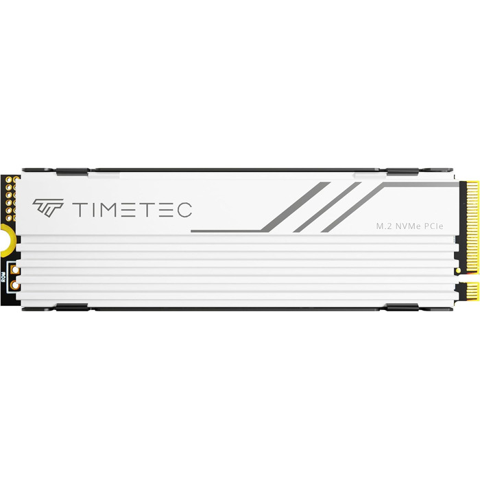 SSD Timetec PCIe 4.0 1TB для ігор з NVMe Phison E27T, M.2 2280, 2000 TBW, 7400/6100 MB/s (з радіатором)