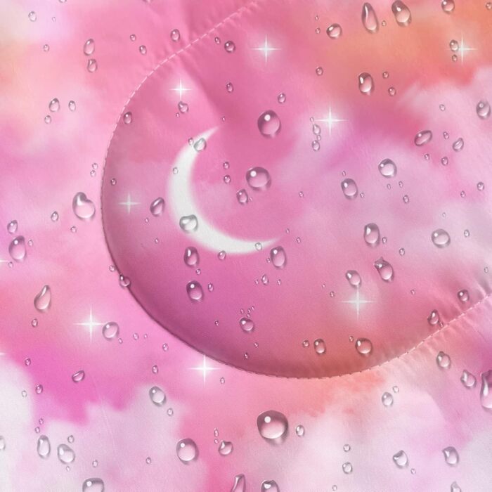 Сплячі мішки BailiPromise Pink Cloud - рожеві хмаринки, 3 сезони, для дорослих та дітей, водонепроникні, 31x90