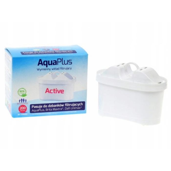 Смінні фільтрувальні картриджі для глека Aquaphor AquaPlus Active, 12 шт.