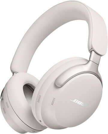 Бездротові навушники Bose QuietComfort Ultra Over-Ear з активним шумозаглушенням, Spatial Audio (просторовий звук), до 24 годин автономності, колір: білий дим