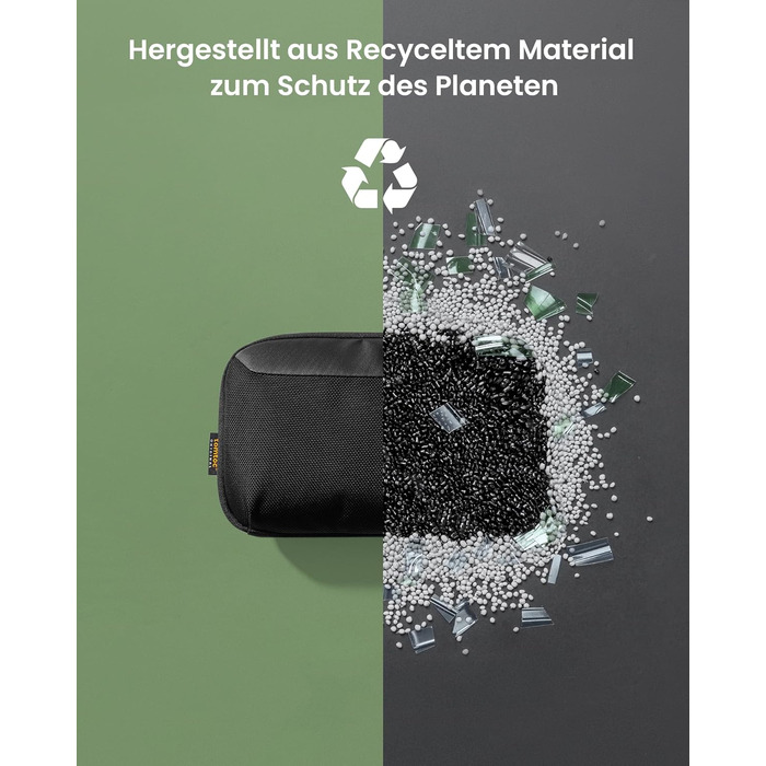 Органайзер для кабелів tomtoc: компактна сумка для аксесуарів та гаджетів