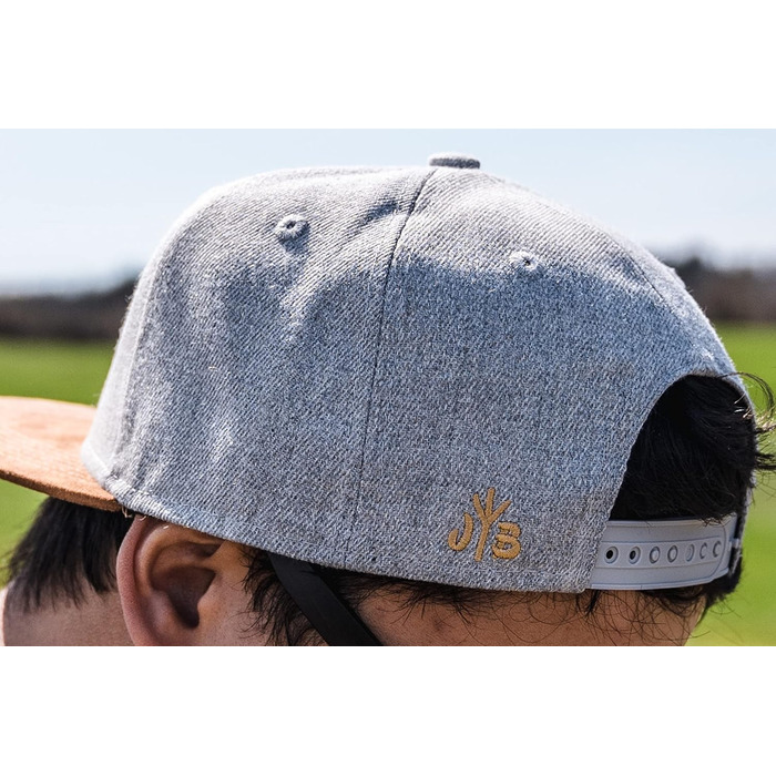 Кепка бейсболка Jumping Bird для чоловіків • Зручна snapback кепка для активного відпочинку • Регульований розмір, легко миється, світло-сіра