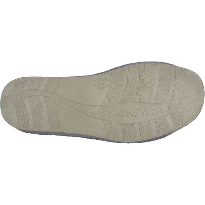 Домашні тапочки Schawos Lisa з ворсу для жінок, теплі, з підкладкою з шерсті, супінатор, неслизька підошва (37 EU, Зелений 10w)