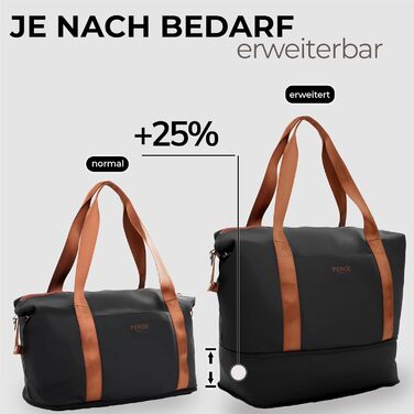 Набір валіз FERGÉ Milano 3 шт. з жорстким корпусом (Handgepäck, L, XL) – кафе (5 шт., чорний)