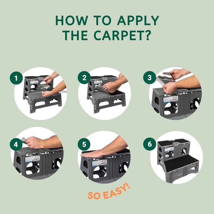 Сходинка для собак Bee Neat, складана, портативна, для великих, середніх та маленьких собак, підходить для ліжка, авто, SUV та іншого