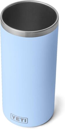 YETI Rambler Wine Chiller - Stainless Steel Insulated Wine Cooler (Big Sky Blue)