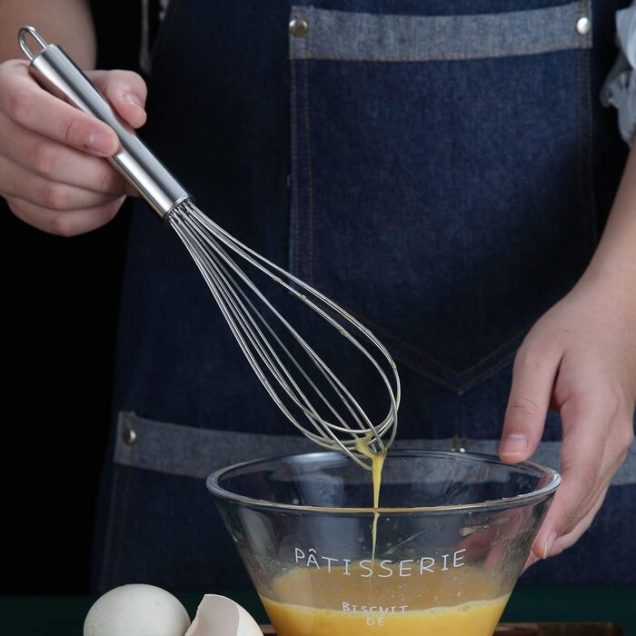 Набір міксерів Kyraton з нержавіючої сталі (3 шт.) 8', 10', 12' - для кухні, приготування їжі, збивання