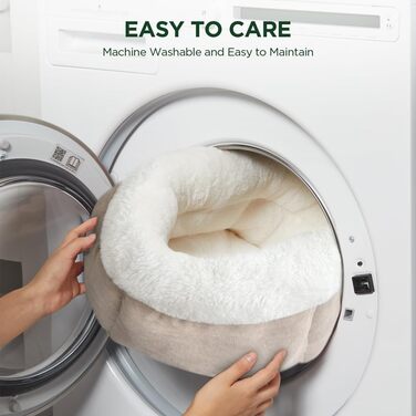 М'яке ліжко-доннат для котів та собак, 50x50x20 см, блакитне