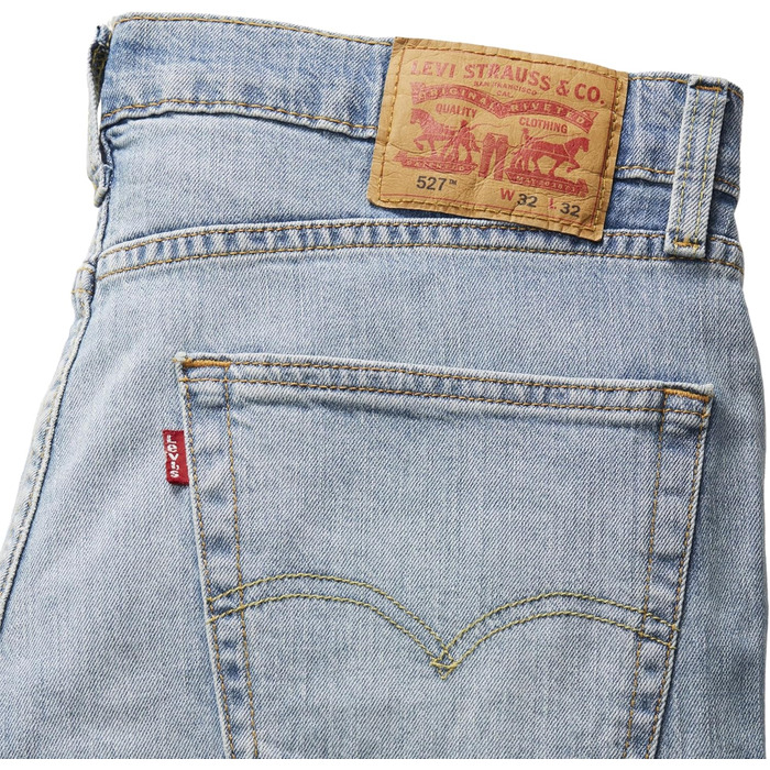 Джинси чоловічі Levi's 527 Slim Boot Cut (30W/32L) Here We Stop – Оригінал