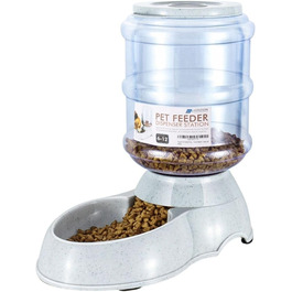 Автоматичний годівник для собак та котів Flexzion Gravity Feeder, 2,7-5,4 кг, для малих та середніх порід