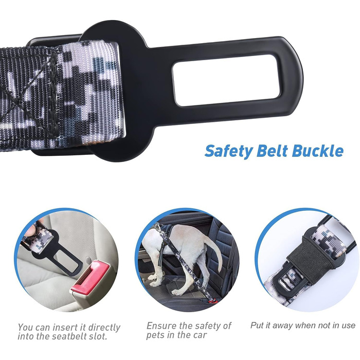 Міцна собача лінія, тактична собача лінія з автофіксатором для великих собак до 68 кг, 1,8 м, амортизуюча, рулетка, подвійний руків'я, для тренування собак