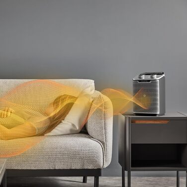 Обігрівач Rowenta Instant Comfort Compact 2000, керамічний, чорний, SO2350F0, A+++, 35 м²