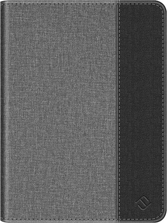 Чохол Fintie для Kindle Paperwhite 12-го покоління (2024/2025), Kindle Colorsoft/Signature Edition, з підставкою, петлею та авто-вимиканням, чорний (сірий/чорний)