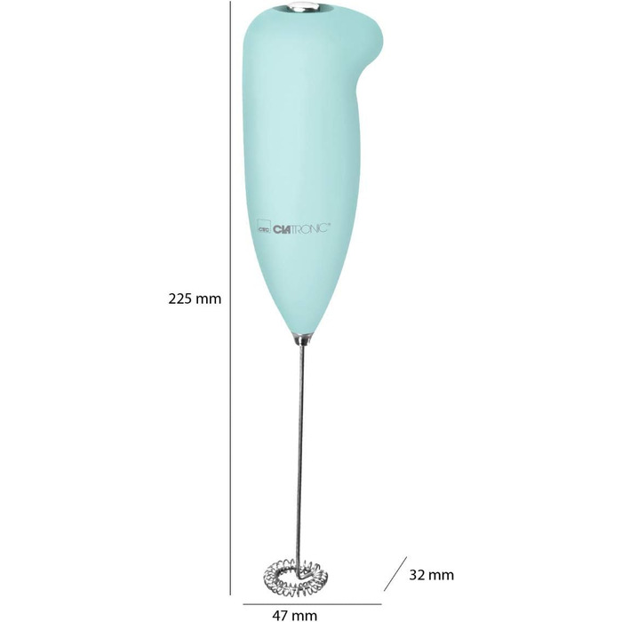 Електричний піноутворювач для молока Clatronic® MS 3089 м'ятно-зелений | Міксер | Пінка для кави