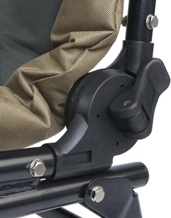 Крісло розкладне CampFeuer Angelstuhl для кемпінгу, риболовлі та відпочинку на природі (оливково-зелений)