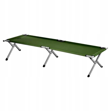 Польове ліжко Nils Camp, 200 x 61 см, зелене