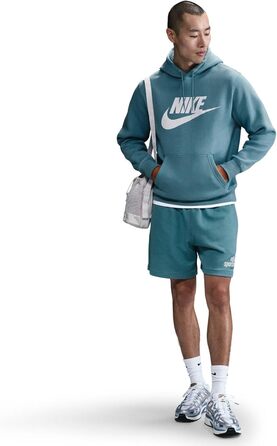 Чоловіче худі Nike Sportswear Club Fleece BV2654, колір Denim Turq/White, розмір 3XL