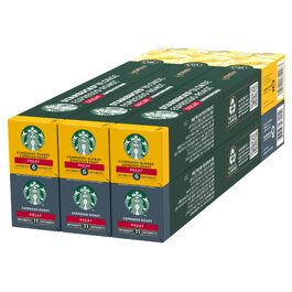 Кавові капсули Starbucks Explorer Pack Decaf для Nespresso, декаф, 60 капсул (6х10)