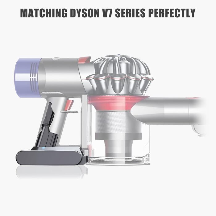Акумулятор для пилососів Dyson DC62, DC58, DC59, DC61, DC72, DC74, SV03, SV05, SV06, SV07, SV09 (6000mAh, 2 фільтри, щітка)