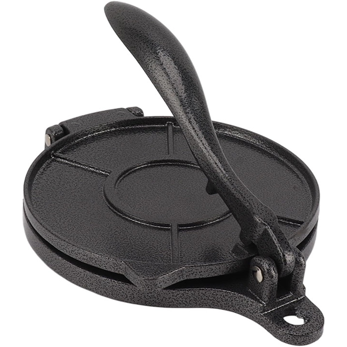 Прес для тортилій, роті, кесадільї 16см чорний